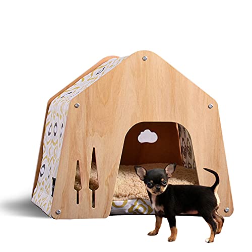 Hundehütte, Haustier-Lounge-Haus für den Innenbereich, kleines Haustierhaus für kleine Hunde, Welpenhaus für kleine Hunde im Innenbereich, Haus z von Generic