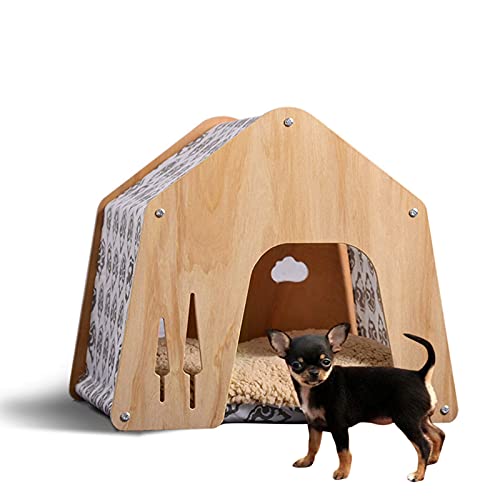 Hundehütte, Haustier-Lounge-Haus für den Innenbereich, kleines Haustierhaus für kleine Hunde, Welpenhaus für kleine Hunde im Innenbereich, Haus z von Generic