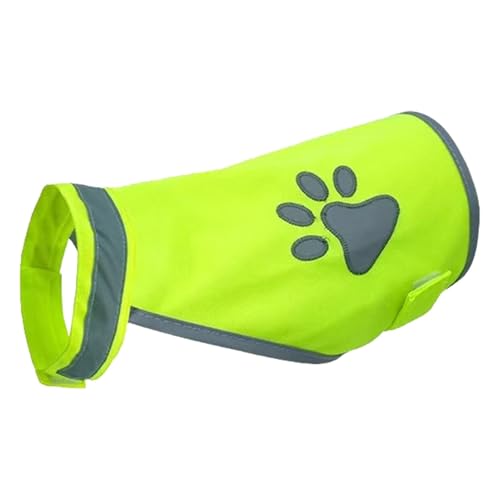 Hundejagdweste reflektierend, Hundeweste Kleidung reflektierend, Sicherheits-Fluoreszenz-Haustierweste für Hunde – Hunde-Reflektorweste – Reflektor für Haustiere für sicheres Gehen bei Nacht | leichte von Generic