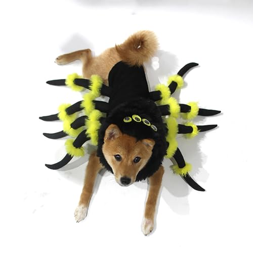 Hundekostüm für Halloween wojonifuiliy01 - Dog Urlaub Outfits Kostüm-Bekleidung Hundekleidung Haustiermantel, Warme Kleidung für kleine Haustiere (A, 30CM) von Generic