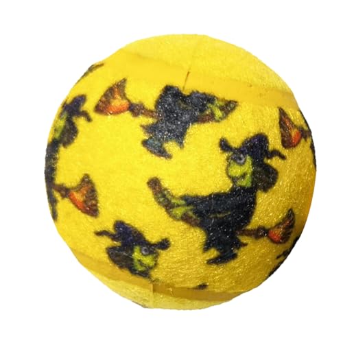 Hundekugeln - Hundetariats | Haustier -Zahnen Ball | Bissbeständiges Und Linderndes Hüpfendes Katzenspielzeug | Hexenmuster Hütten Jolly Ball Interactive | Welpenkauspiel Für Aggressive Für Mitt Hundekugeln - Hundetariats | Haustier -Zahnen Ball | Bissbeständiges Und Linderndes Hüpfendes Katzenspielzeug | Hexenmuster Hütten Jolly Ball Interactive | Welpenkauspiel Für Aggressive Für Mitt von Generic