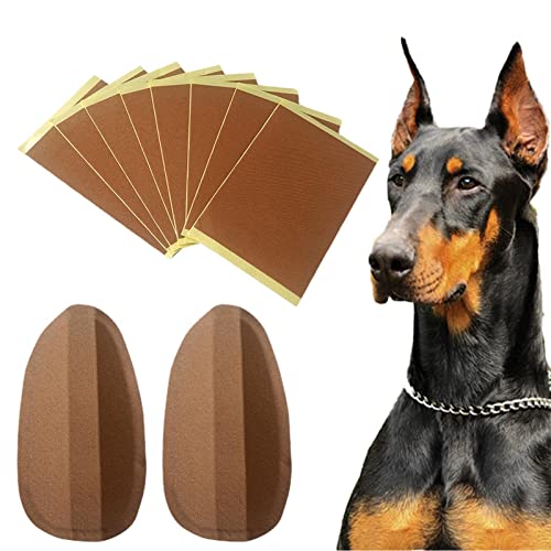 Hundeohr-Korrekturwerkzeug – Hundeohr-Ständer, Hundeohr-Posting-Set | Hundeohr-Ständer mit Klebeband, Hundeohr-Stützwerkzeug, Hundeohr-Aufkleber-Stütze für Dobermann, Samojede und Deutscher Schäferhun von Generic