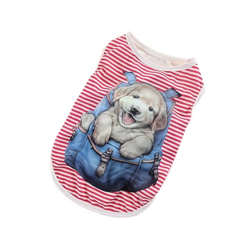 Hundepullover für Kleine Hunde wojonifuiliy01 - Dog Urlaub Outfits Haustier-Mantel Clothes Outfits Dressing Up, Weiche Pullover Kleidung für Welpen (BU2, S) von Generic