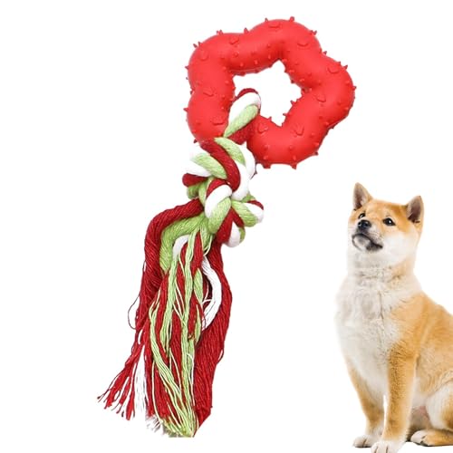 Hundeseilspielzeug | Mundpflege-Seil-Hundespielzeug | Weiches Welpenspielzeug, zahnendes Kauspielzeug für Haustiere, Mundgesundheit, energieverbrauchend von Generic