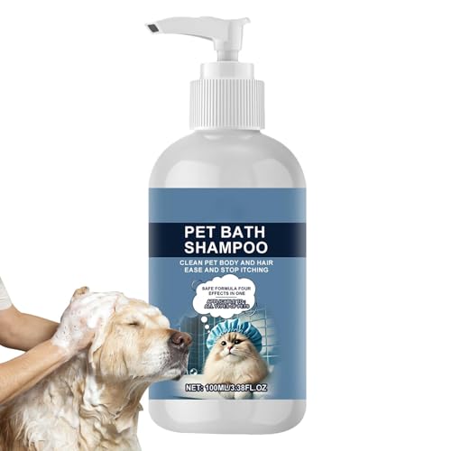 Hundeshampoo, Hundeshampoo für stinkende Hunde - Kätzchen-Waschshampoo - Shampoo für behaarte Hunde, feuchtigkeitsspendendes Shampoo für Hundegerüche, zur Reinigung und Auffrischung von Generic