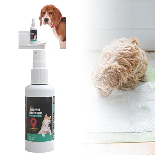 „Hundetoiletten-Trainingshilfe-Spray zur Kotpositionierung und Trainingslösung für Haushunde, geruchlos“ 100 ml KuW539 (White, 14cm) von Generic