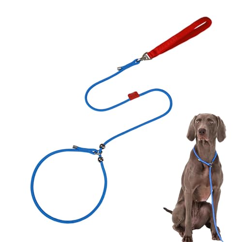 Hundetrainingsleine zum Spazierengehen, 150 cm, verstellbares Haustier-Traktionsseil für Hunde, Welpentraining, Zugseil für Outdoor, 360-Grad-Drehung, nicht drehbar von Generic