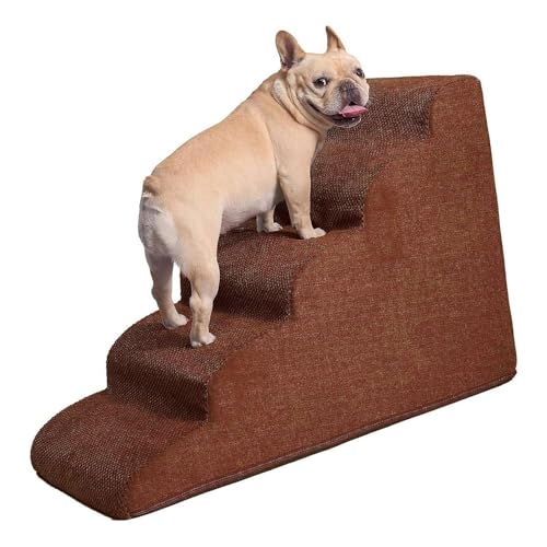 Hundetreppe, Hundetreppenrampe, Hundeschrägetreppe, Hunderampe für Bett, Hundetreppe für Kleine Hunde, Haustiertreppe für Kleine Hunde und Katzen (Generic042x18mqsd-G) von Generic