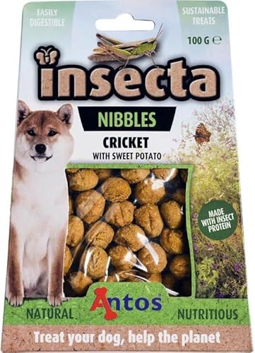 Insecta Nibbles Krickel & Süßkartoffel Insekten Snacks Hundesnacks Cricket & Sweet Potato Hunde von Generic