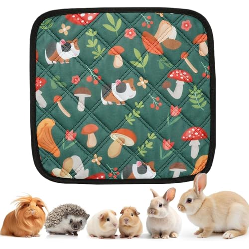 Kaninchen Unterlage - Waschbare Hamsterkäfig Unterlage - Kleintier Einstreu Wiederverwendbare Urinunterlage für Ruhe & Schlaf Drinnen Draußen Garten Reise Auslauf Kaninchen Unterlage - Waschbare Hamsterkäfig Unterlage - Kleintier Einstreu Wiederverwendbare Urinunterlage für Ruhe & Schlaf Drinnen Draußen Garten Reise Auslauf von Generic