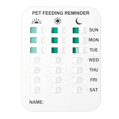 Katzen -Erinnerungsschild -Feeder -Zubehör - Hundeschild, haben Sie den PET -Magnetenaufkleber für Wohnung täglich Home Kitchen Routine Kühlschrank gefüttert Katzen -Erinnerungsschild -Feeder -Zubehör - Hundeschild, haben Sie den PET -Magnetenaufkleber für Wohnung täglich Home Kitchen Routine Kühlschrank gefüttert von Generic
