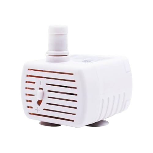 Katzenbrunnenpumpe - 3,5 X 4 X 4 Cm Automatische Wasserbrunnen Pumpe Ruhiges Design | 200 L/h ABS PET Wasserversorgung Pumpe USB Betrieben | Katzenhund Zirkulierende Wasserversorgung Aquarium Fischtan Katzenbrunnenpumpe - 3,5 X 4 X 4 Cm Automatische Wasserbrunnen Pumpe Ruhiges Design | 200 L/h ABS PET Wasserversorgung Pumpe USB Betrieben | Katzenhund Zirkulierende Wasserversorgung Aquarium Fischtan von Generic