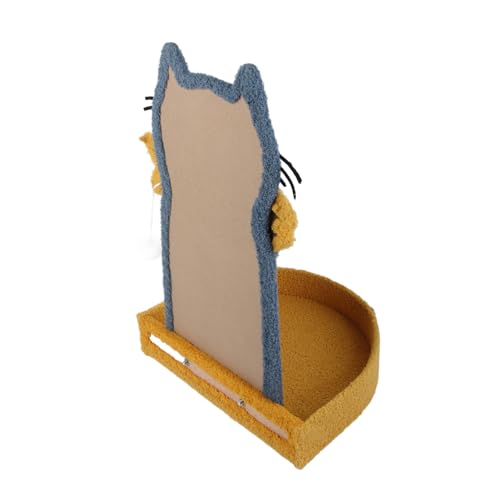 Katzenkratzer, Sichere Sisal Stall Cat Scratch Pad Reduzieren Langeweile Klassenschleife für Katzenzubehör (Bodenmodel) von Generic