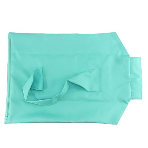 Katzentasche, Katzentasche für Erwachsene Katzen, zum Kratzen, Fellpflege, Tragetasche, Katzentasche zur Nagelpflege, waschbar und faltbar Hunde Fahrradanhänger (Green, One Size) von Generic