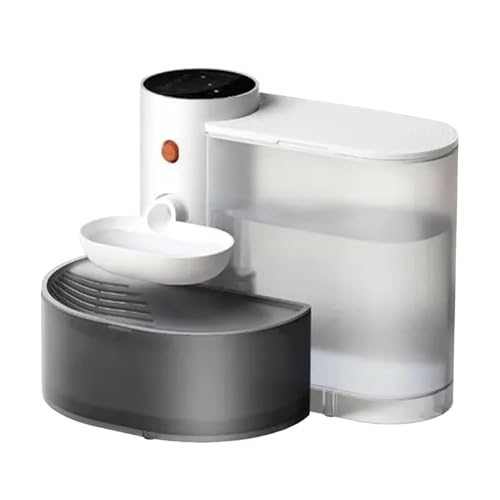 Katzenwasserspender - Automatischer Haustierwasserbrunnen, 2,4 l Edelstahlreservoir | LED -Wasserspiegelanzeige, ruhiger Betrieb, umfasst 4 austauschbare Filter und Silikonmatte, ideal für mehrere Kat Katzenwasserspender - Automatischer Haustierwasserbrunnen, 2,4 l Edelstahlreservoir | LED -Wasserspiegelanzeige, ruhiger Betrieb, umfasst 4 austauschbare Filter und Silikonmatte, ideal für mehrere Kat von Generic