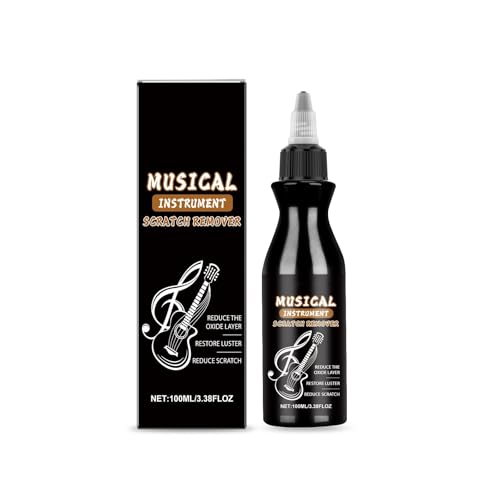 Klavierreiniger 100ml Musikinstrument Kratzerentferner, Klavier Reinigungspflege für Politur und Reiniger, Klaviertastenreiniger Klavierlack Kratzer-Entferner, für Gitarre, Klavier, Violine (1PC) von Generic