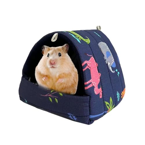 Kleine Haustierhöhle, Hamsterhöhle, Schlafnest für Kleintiere, Höhlennest für Haustiere, Kuschelhöhle für Chinchilla, warmes Bett für ha von Generic