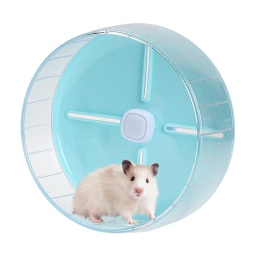 Kleines Hamsterrad – Kleintier-Übungsrad-Zubehör – Hamster-Trainingsrad ist ein Spielzeug, um Stress durch Hamster, Rennmäuse, Mäuse und andere kleine Haustiere zu verhindern von Generic