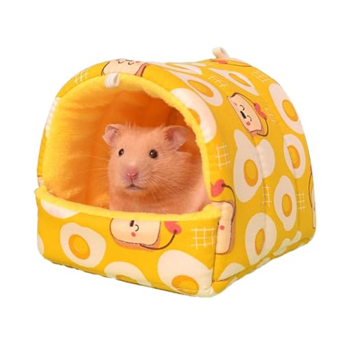 Kleintierhäuser und Lebensräume, Lebensräume für Igel,Gemütliches Häschenhütten-Hamsterhaus | Kleintierbett, Hamsterhausbett mit verdicktem Design für Hasen, Hamster, Frettchen, Igel von Generic