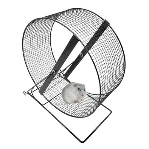 Leises Hamsterrad, leises Laufrad für Kleintiere, Rennmäuse, Hamsterspielzeug für Hamster, Rennmäuse, Mäuse, Käfigzubehör von Generic