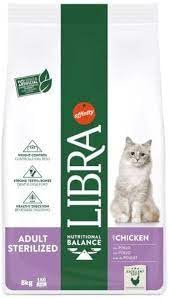 Libra Katzen sterilisiert Huhn Trockenfutter, Katzenfutter, 8 kg von Generic