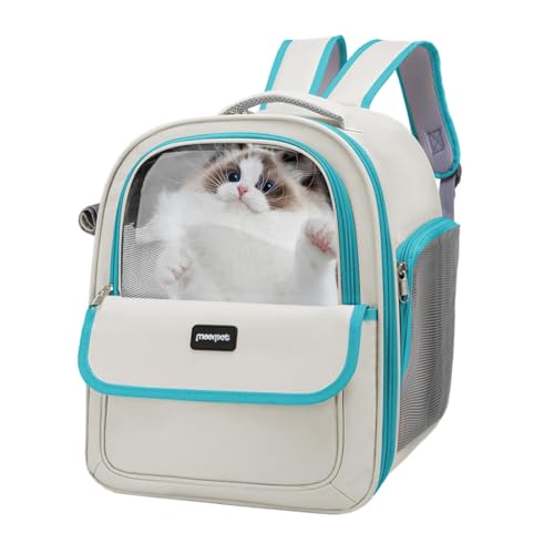 Luftpolster Tragetasche - Katzen Katzenrucksack Belüftet, Bubble Katzen Rucksack | Mit, Bequeme Und Praktische Haustier-Rucksacktasche Für Reisen Und Outdoor-Aktivitäten Haustier von Generic