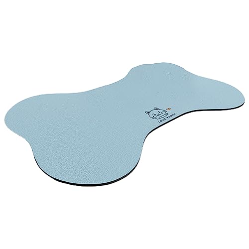 Napfunterlage für Hunde, auslaufsicher, wasserabsorbierend, Blau, Größe L von Generic