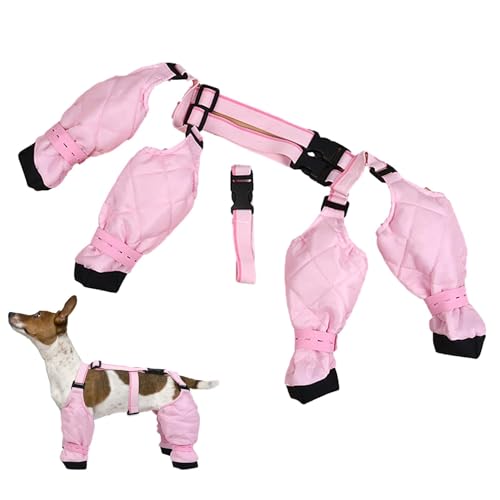 PAW DOG BOOT Leggings - Bequeme Ärmel für Hundepfoten, rutschfeste Beinstulpen für Haustiere | Wasserdichte Leggings zum Schutz der Pfoten, Pfotenschutz von Generic