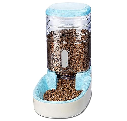 Pet Feeder Futterspender für Hunde & Katzen, Selbstabgabe Schwerkraft Kunststoff Pet Food Feeder von Generic