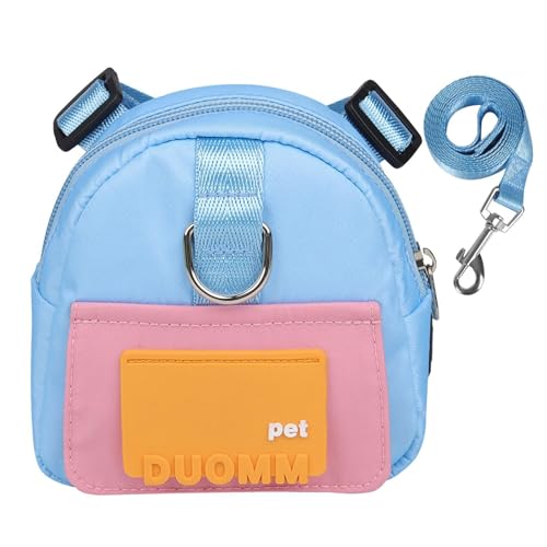 Pet Saddle Rucksack – Carrier für Hundegeschirr, Treat Treat Storage | Bequemes Hundepaket, sichere Haustierweste, verstellbare Hundeausrüstung, leichte Hundetasche von Generic