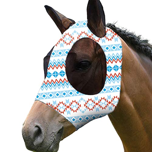 Pferdebremse Abwehr Schutzschild,Komfortsteigernder Fliegenschutz - Weiches UV Schutz Atmungsaktives Gesichtsschutz für Komfort Klare Sicht Beim Training Reiten Outdoor Pferdebremse Abwehr Schutzschild,Komfortsteigernder Fliegenschutz - Weiches UV Schutz Atmungsaktives Gesichtsschutz für Komfort Klare Sicht Beim Training Reiten Outdoor von Generic