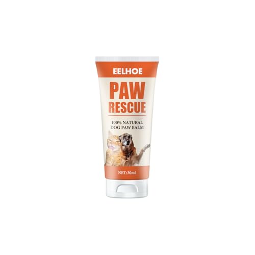 Pfotenbalsam Hunde 30ml für weiche Hundepfoten - Hunde Pflege Pfotenpflege Katze, Pet Foot Care Pfotenschutz Creme, Katzen Hunde Zubehör Winter & Sommer (1PC,30ML) von Generic