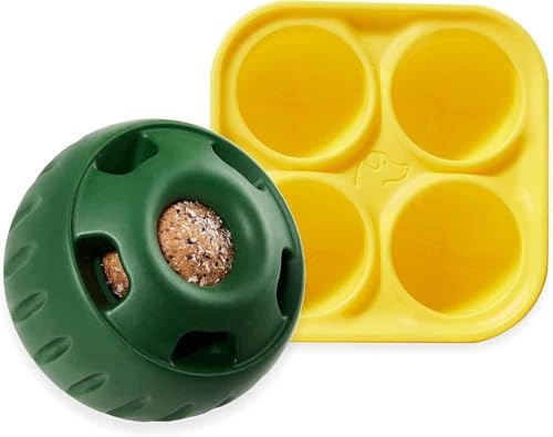 Popsicle Spielzeug für Hunde, Futter/Leckerli-Spender Ball & Tablett, Hundespielzeug, sicher, langlebig von Generic