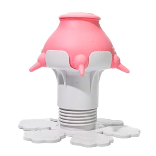 Puppy Nipple Feeder - Stillen Silikon Flasche, Haustier Nippel Milch Feeder | 300ml Stillen Silikonflaschen, Einstellbare Höhe Silikon Nippel Welpen Feeder mit 5 Nippeln für Hunde, Katzen, Kaninchen von Generic