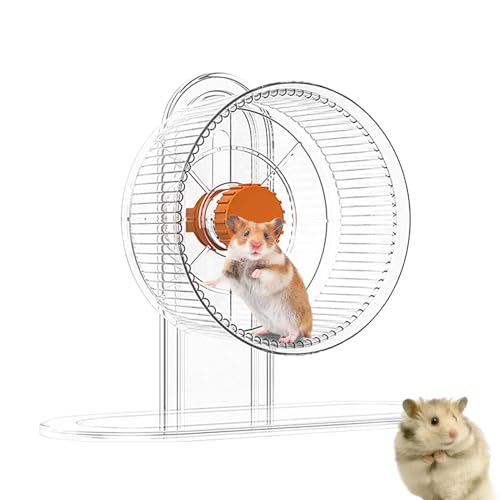 Quiet Hamster Wheel - Silent Hamster Spinner Chinchilla Wheel, Hamster Wheel | Small Animals Running Wheels, Height Adjustable Cage Accessories for Syrian Dwarf Hamsters von Generic