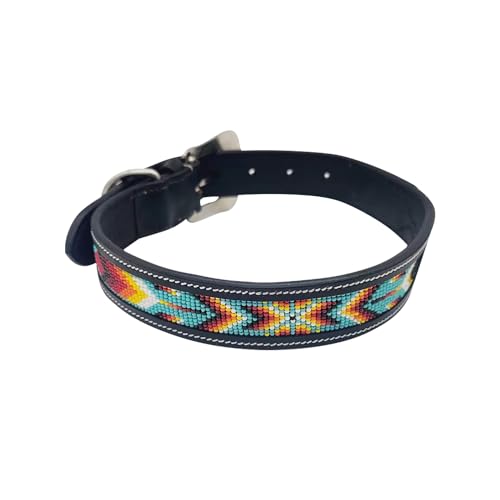 Ranch Hundehalsband, Leder, Navajo Spring, Größe L von Generic