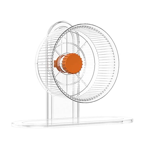 Rattenrad - Hamster Silent Wheel | Hamster- Und Chinchilla-Spinnrad, Laufräder Für Kleintiere, Höhenverstellbares Käfigzubehör Für Syrische Zwerghamster von Generic