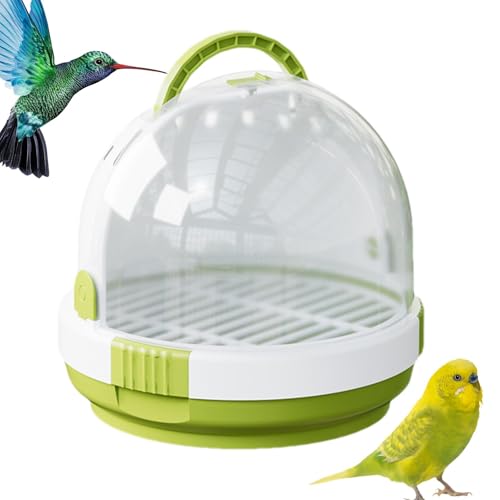 Reisebox für Vögel, transparenter Käfig für Papageien, atmungsaktive Vogeltasche, leichter Transportbehälter für Vögel, Reisekäfig für Wellensittiche, Nymphensittiche, Käfig mit Pesti Reisebox für Vögel, transparenter Käfig für Papageien, atmungsaktive Vogeltasche, leichter Transportbehälter für Vögel, Reisekäfig für Wellensittiche, Nymphensittiche, Käfig mit Pesti von Generic