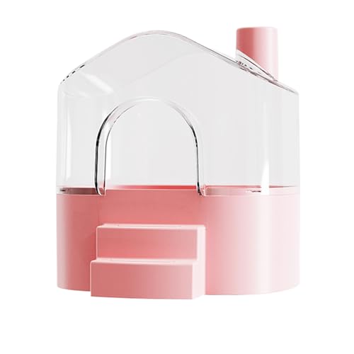 Sandbad Für Hamster, Transparentes Großes Hamster Sandbad, Tiergehege-Dekoration Zum Baden Reinigen Spielen Erkunden Schlafen Für Lemminge Und Rennmäuse Sandbad Für Hamster, Transparentes Großes Hamster Sandbad, Tiergehege-Dekoration Zum Baden Reinigen Spielen Erkunden Schlafen Für Lemminge Und Rennmäuse von Generic