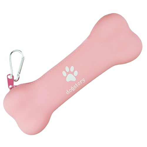 Schutzhülle für kleine Hunde – Hundetraining aus wasserabweisendem Silikon | Karabiner für Leckerlis für Hunde | Wiederverwendbare Schutzhülle für Hunde | Snackhalter für Lebensmittel Clip S von Generic