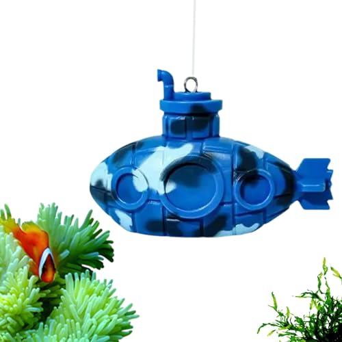 Schwimmende Dekorationen für Aquarien, schwimmende Dekorationen für Aquarien - Dekoration 'Aquarium Unterwasserspielzeug, Retro Unterwasserspielzeug, Verstecke für Garnelen, Betta-Höhle, schwimmende von Generic