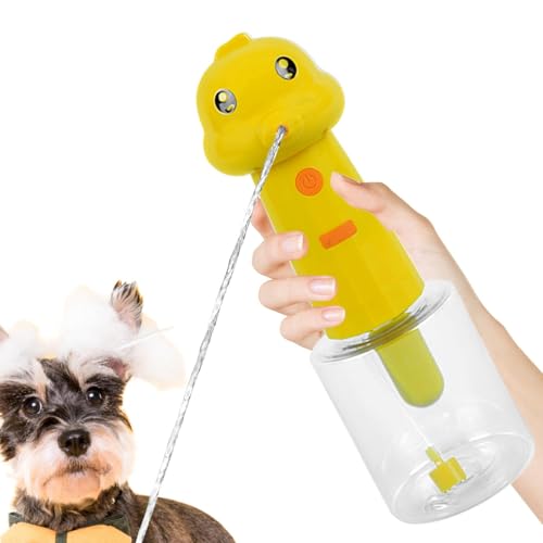 Shampoo Foamer für Hunde Baden, Seifenspender für Haustier - Wasserdicht wiederaufladbar Shampoo Sprayer | Tragbare Blasenschaum -Hundewäsche für effiziente Reinigung von Generic