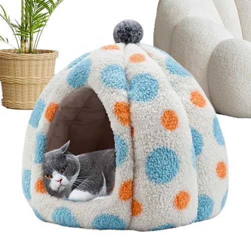 Shed De Chats Chauffés - Enclos De Chat Chauffé, Refuge Pour Chats Intérieurs | Meubles D'animaux Chauds, Lit De Chaton Confortable Réglable, Coussin Portable Coussin Résistant Aux Chats Refuges Pour von Generic