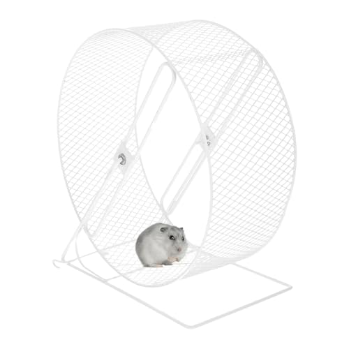 Silent Sports Kleintier-Übungsräder – Chinchilla-Rad, kleines Hamster-Rad, leiser Spinner für Hamster, Rennmäuse, Mäuse, Käfigzubehör von Generic