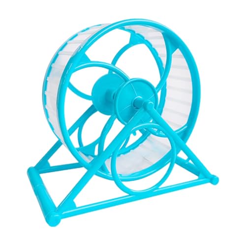 Silent Wheel Hamster – Transparentes Hamsterrad, Geräuschlose Laufräder | Leises Hamster-Smooth-Silent-Rad, Kleines Hamster-Haustier-Workout-Silent-Wheel, Hamster-Silent-Wheel-Spinner-Nagetie von Generic