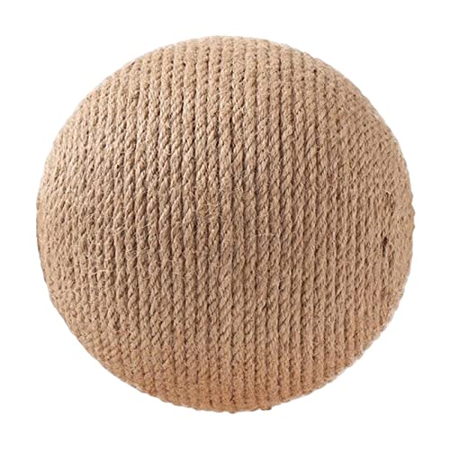 Sisal Katzenkratzball für Katzen und Kätzchen Indoor Haustier Spielzeug Interaktives Katzenkratzspielzeug Indoor Katzen Supplies Geschenk Dreieck von Generic