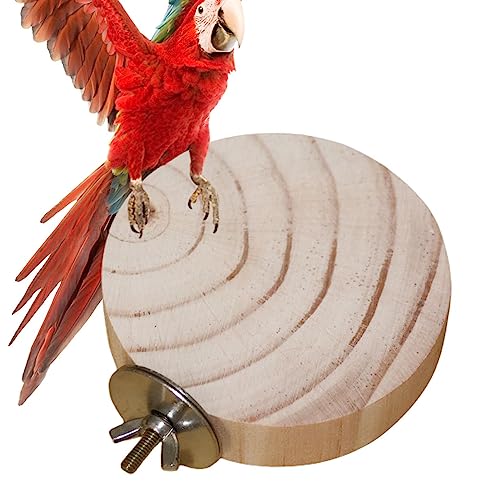 Sitzstange für Papageien, Holz, Sitzstange für Vögel, Spielzeug für Papageien, Übungsspielzeug, Standplattform für Sittiche, Wellensittiche, Lovebirds Sitzstange für Papageien, Holz, Sitzstange für Vögel, Spielzeug für Papageien, Übungsspielzeug, Standplattform für Sittiche, Wellensittiche, Lovebirds von Generic