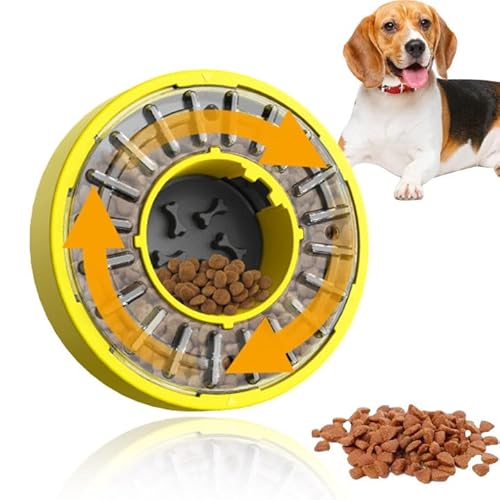 Slow Feeder Hundenäpfe, Hundepuzzle Hunde oder Katzen, um das Essen zu verlangsamen, fördert gesündere Essgewohnheiten, Haustierfütterungszubehör, Trainingswerkzeug, Hundefutternapf von Generic