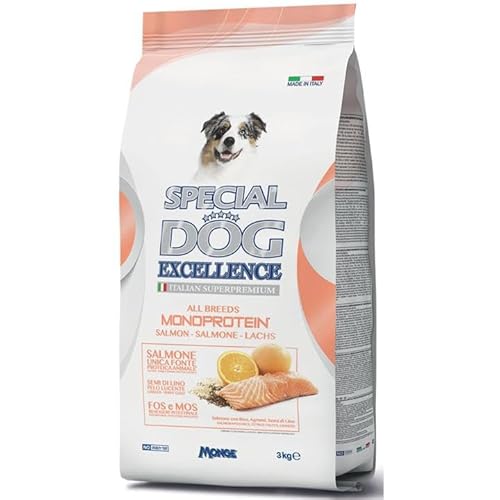 SpecialDog Excellence Monoprotein-Lachs, 3 kg (4 Packungen), insgesamt 12 kg von Generic