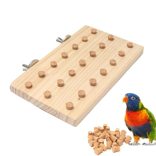 Spielzeug für Vögel, Spielzeug zur Anreicherung von Vögeln, Parrot PUZLER Toys Educational Parakeets Games Ausbildung - Spiel für kleine Tiere kompakt für Vogel von Generic